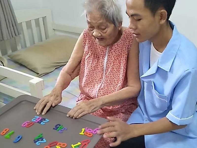 Residents enjoying recreational activities